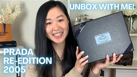 prada re-edition|Prada re edition unboxing.